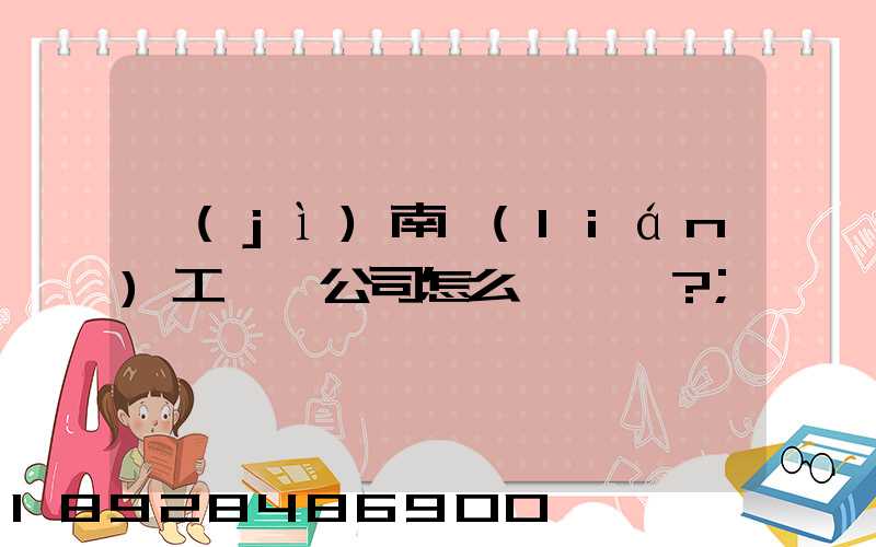 濟(jì)南聯(lián)工這個公司怎么樣？
